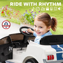 12V Ford Shelby GT350 Kids Ride-On Car with Remote Control and LED Lights in White Magic Cars 6
