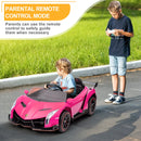 12V Licensed Pink Lamborghini Veneno Electric Ride-On Car for Toddlers Magic Cars 8