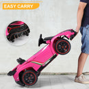 12V Licensed Pink Lamborghini Veneno Electric Ride-On Car for Toddlers Magic Cars 9
