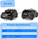 12V Licensed Land Rover Electric Ride-On Car for Kids with Parent Remote Control Magic Cars 22