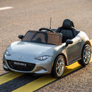 12V Licensed Mazda MX-5 RF Kids Ride-On Toy with Parental Remote, Music, and Suspension System Magic Cars 0