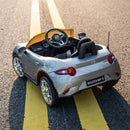 12V Licensed Mazda MX-5 RF Kids Ride-On Toy with Parental Remote, Music, and Suspension System Magic Cars 6