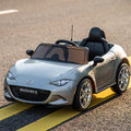 12V Licensed Mazda MX-5 RF Kids Ride-On Toy with Parental Remote, Music, and Suspension System Magic Cars Variant 0