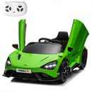 12V Licensed McLaren 765LT Electric Ride-On Toy Vehicle for Kids Age 3+ Magic Cars 2