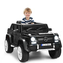 12V Licensed Mercedes-Benz Kids Ride-On RC Motorized Car with Trunk Black Magic Cars 0