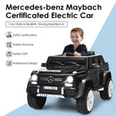 12V Licensed Mercedes-Benz Kids Ride-On RC Motorized Car with Trunk Black Magic Cars 6