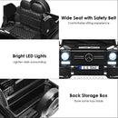 12V Licensed Mercedes-Benz Kids Ride-On RC Motorized Car with Trunk Black Magic Cars 9