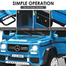 12V Licensed Kids Ride-On Mercedes-Benz RC Motorized Car with Trunk Navy Magic Cars 8