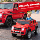 12V Mercedes-Benz Ride-On Car for Kids with Remote Control - Red Magic Cars 3