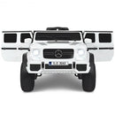 12V Official Mercedes-Benz White Ride-On Car for Kids with Remote Control Magic Cars Variant 0