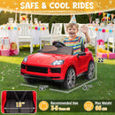 Porsche Cayenne 12V Electric Ride-On Car for Kids Ages 3-5 in Red Magic Cars 3