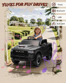 12V Licensed Ram 1500 Ride-On Pickup Truck Toy for Kids and Toddlers Magic Cars 2