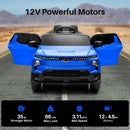 12V Licensed Silverado Electric Ride-On Truck Toy with Remote for Toddlers and Kids Magic Cars 3