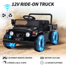 12V Licensed Toyota Ride-On Truck with Parental Remote, Bluetooth, LED Lights, and Suspension Magic Cars 1