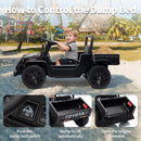 12V Licensed Toyota Ride-On Truck with Parental Remote, Bluetooth, LED Lights, and Suspension Magic Cars 4