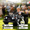 12V Licensed Toyota Ride-On Truck with Parental Remote, Bluetooth, LED Lights, and Suspension Magic Cars 6