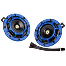 12V Loud Blue Twin Electric Car Horn Kit with High and Low Tone Magic Cars Variant 0