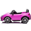 12V Kids Electric Ride-On Car with Remote Control and MP3 Player Pink Power Wheel Toy Magic Cars 10