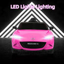 12V Kids Electric Ride-On Car with Remote Control and MP3 Player Pink Power Wheel Toy Magic Cars 7