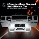 12V Licensed Mercedes-Benz G63 Kids Ride-On Vehicle with Remote Control Magic Cars 7