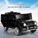 12V Licensed Black Mercedes-Benz G63 Kids Ride-On Car with Remote Control Magic Cars 4