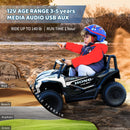 12V Remote Control Ride-On Car for Kids with Lights, Music, and Horn Magic Cars 4