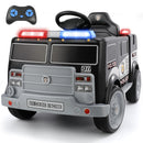 12V Montable Carro de Policía con Control Remoto Luces y Música para Niños Magic Cars 0
