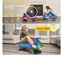 12V N7 Pro Electric Wiggle Car with Pedal and Rechargeable Battery Magic Cars 10