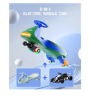 12V N7 Pro Electric Wiggle Car with Pedal and Rechargeable Battery Magic Cars 3