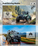 12V All-Terrain Ride-On Car for Toddlers with Remote Control and LED Lights Magic Cars 7