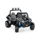 12V Battery-Powered Ride-On Polaris RZR 900 ATV for Ages 3+ in Gray Magic Cars 1