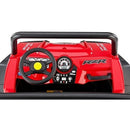 12V Battery-Powered Ride-On Polaris RZR 900 ATV for Ages 3+ in Red Magic Cars 5