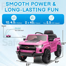 12V Pink Battery-Powered Chevrolet Ride-On Car for Kids Magic Cars 1