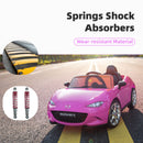 12V Pink Electric Ride-On Car with Remote Control, MP3 Player, and LED Lights Magic Cars 4