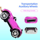 12V Pink Electric Ride-On Car with Remote Control, MP3 Player, and LED Lights Magic Cars 6