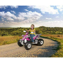 12V Battery-Powered Pink Ride-On ATV for Kids Ages 3 and Up Magic Cars 5