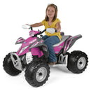 12V Battery-Powered Pink Ride-On ATV for Kids Ages 3 and Up Magic Cars Variant 0