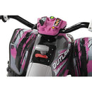 12V Battery-Powered Pink Ride-On ATV for Kids Ages 3 and Up Magic Cars 4