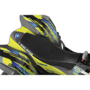 12V Battery-Powered Polaris Outlaw MXR 450 Ride-On ATV for Ages 3+ in Yellow Magic Cars 4