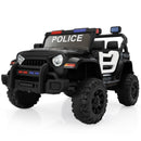 12V Battery-Powered Police Jeep Ride-On Car with 2.4G Remote Control Magic Cars 5