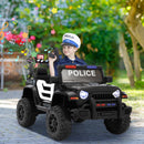 12V Battery-Powered Police Jeep Ride-On Car with 2.4G Remote Control Magic Cars 9