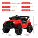 12V Electric Ride-On Truck for Kids with Power Wheels, LED Lights, and Openable Doors Magic Cars 8