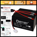 7Ah 12V Razor Ride-On Toy Battery Replacement Kit with Harness Magic Cars Variant 0