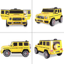 12V Electric RC Ride-On Car for Kids 1:4 Scale Red Mercedes AMG G63 Magic Cars 5