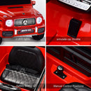 12V Electric RC Ride-On Car for Kids 1:4 Scale Red Mercedes AMG G63 Magic Cars 9