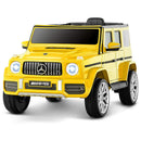 12V Electric RC Ride-On Car for Kids 1:4 Scale Red Mercedes AMG G63 Magic Cars Variant 0
