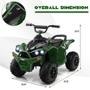 12V Rechargeable Battery Kids Ride-On ATV with Adjustable Speed and Comfortable Seat Magic Cars 2