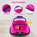 12V Rechargeable Battery Kids Ride-On Bumper Car Toy with Remote Control Magic Cars 6