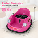 12V Rechargeable Battery Kids Electric Ride-On Bumper Car Toy with Remote Control Magic Cars 2