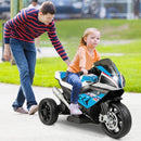 12V Rechargeable Battery Powered Kids Ride-On Motorcycle Toy with Foot Pedal Magic Cars 1